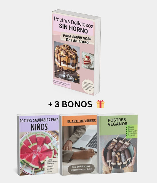 Postres Mágicos Sin Horno